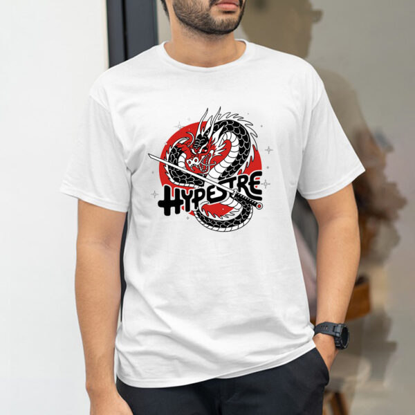 Hypestre Dragon Graphic T-Shirt - Unisex Cotton Tee